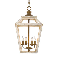  0839-4P BC - Haiden 4-Light Pendant in Burnished Chestnut